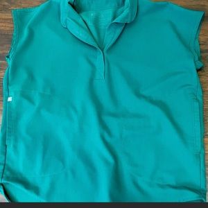 hunter green fig top